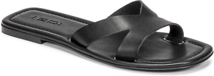 Kenzo Leren teenslippers