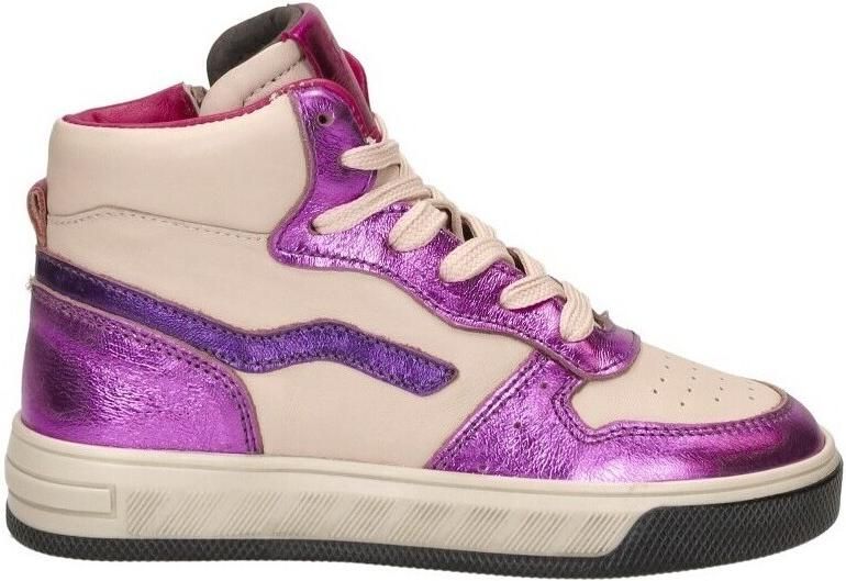 KEQ Veterschoen hoog Veterschoen hoog paars