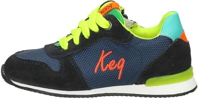 KEQ Sneakers Laag Sneakers Laag blauw