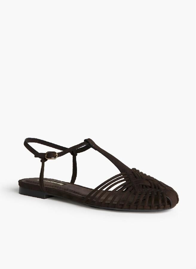 Keslem Platte sandalen 41719