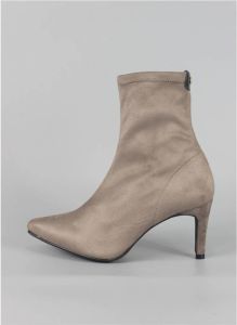 Keslem Laarzen Botines en color taupe para señora