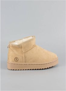 Keslem Laarzen Botines en color beige para señora