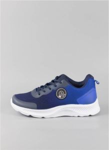 Keslem Lage Sneakers Zapatillas en color marino para caballero