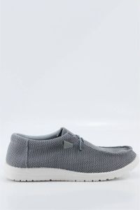Keslem Lage Sneakers Zapatillas en color gris para caballero