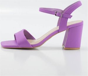 Keslem Sandalen Sandalias en color lila para señora