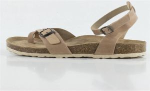 Keslem Sandalen Sandalias en color cuero para señora