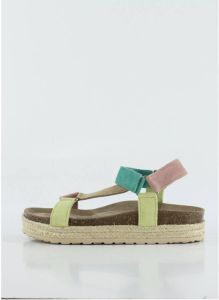 Keslem Sandalen Sandalias en color multicolor para señora