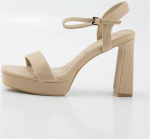 Keslem Sandalen Sandalias en color taupe para señora