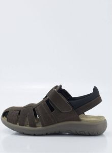 Keslem Teenslippers Sandalias en color marron para caballero