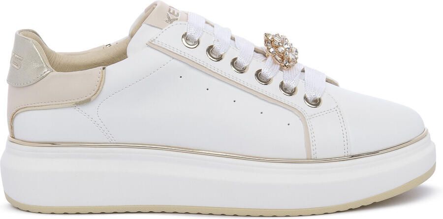 Keys Lage Sneakers WHITE GOLD