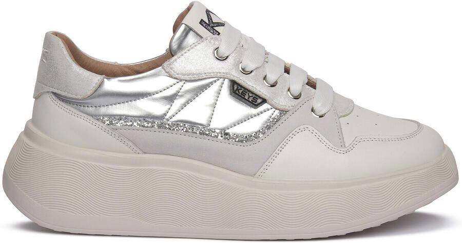 Keys Lage Sneakers WHITE WONDERS