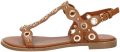 Keys Platte sandalen K-12603 - Bruin