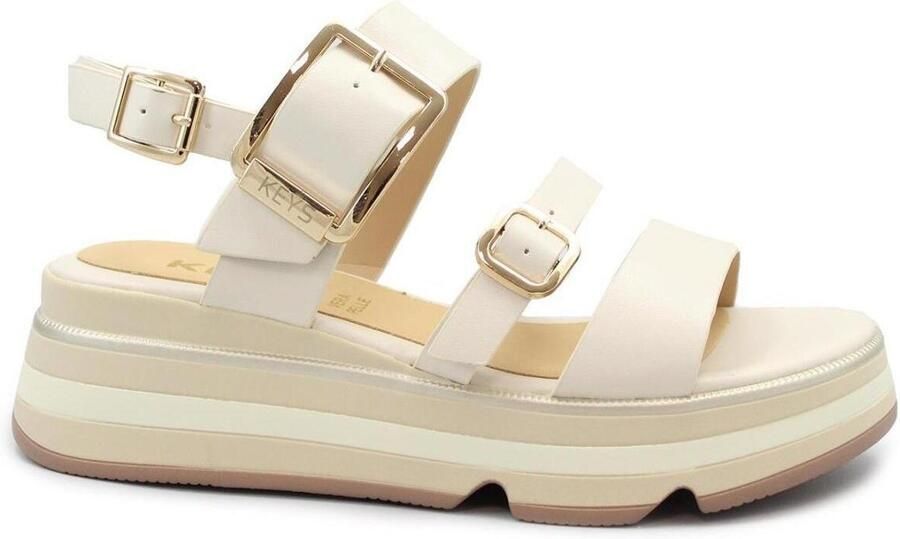 Keys Platte sandalen KEY-E26-12132-OW