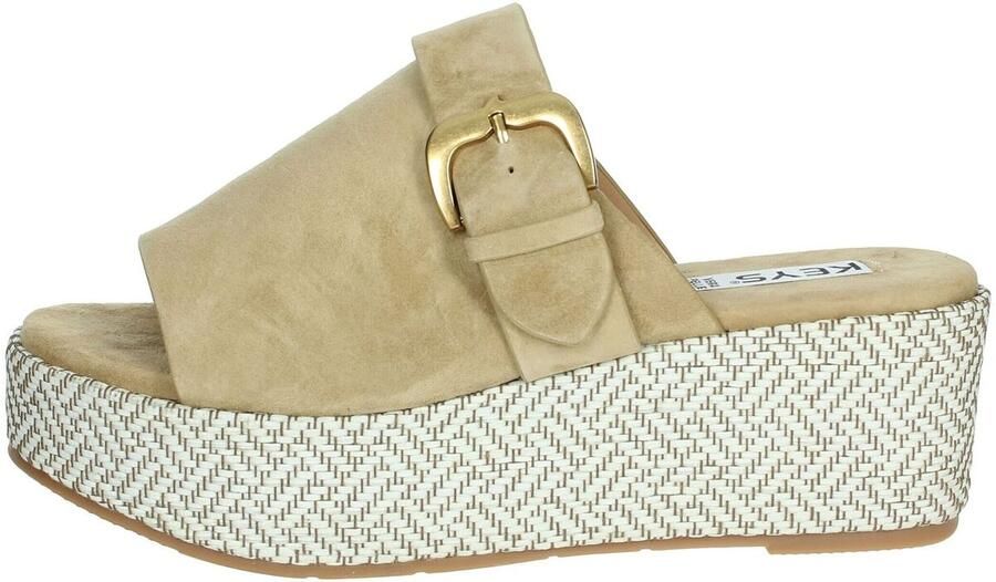Keys Sandalen met sleehak K-11083