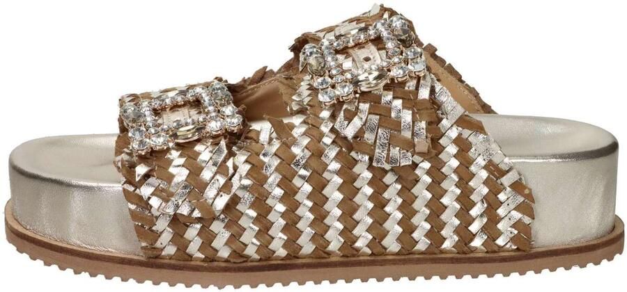 Keys Sandalen met sleehak K-12390