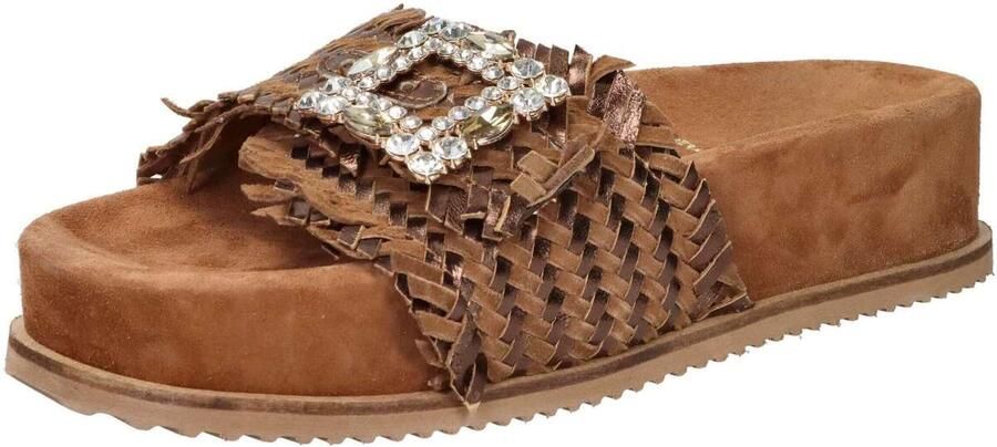 Keys Sandalen met sleehak K-12391