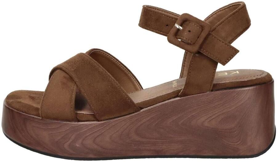 Keys Sandalen met sleehak K-12581