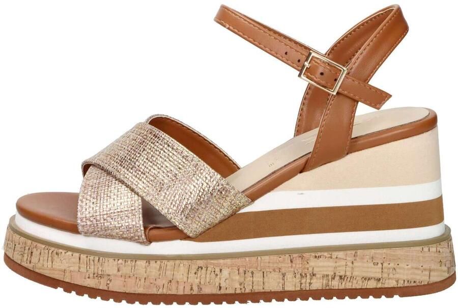 Keys Sandalen met sleehak K-12680