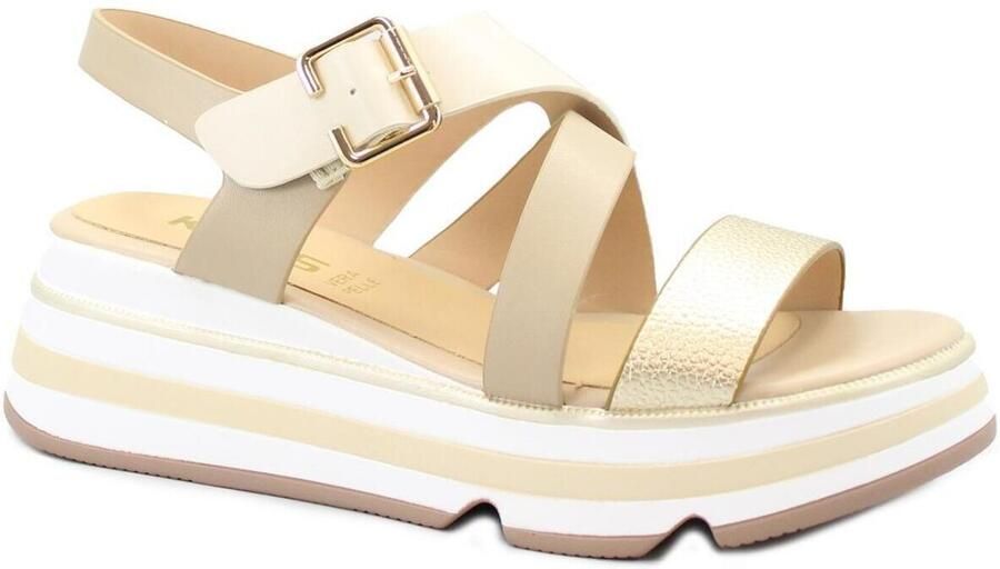 Keys Sandalen met sleehak KEY-E26-12134-GN