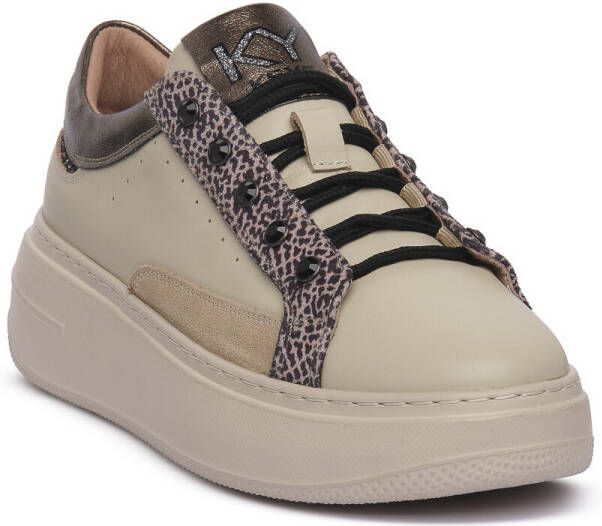Keys Lage Sneakers BEIGE BRONZO
