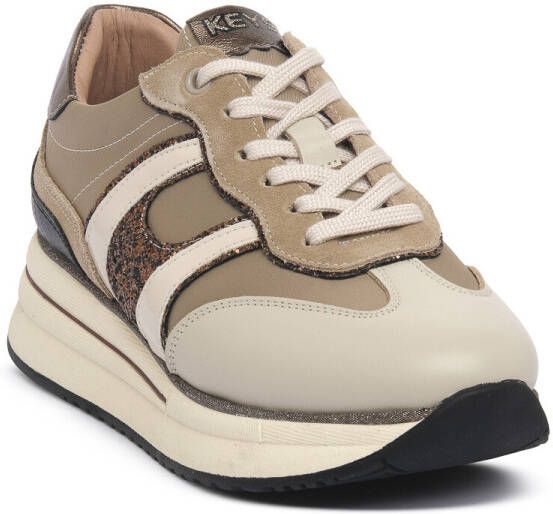 Keys Lage Sneakers BEIGE SILVIA