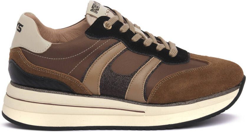 Keys Lage Sneakers DARK BROWN SILVIA