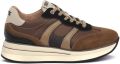 Keys Lage Sneakers DARK BROWN SILVIA - Bruin