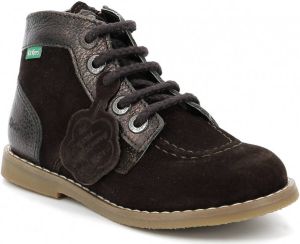 Kickers Enkellaarzen Bottines fille Kouklegend