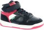 Kickers Sneaker Kickado Marine Rouge Blauw - Thumbnail 2