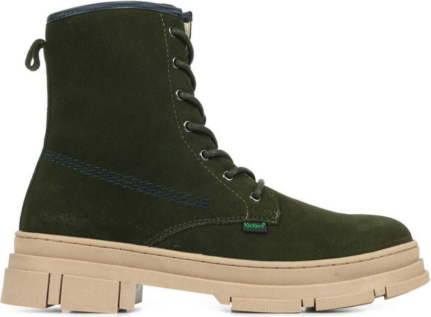 Kickers Lace-up Boots Groen Dames - Foto 2