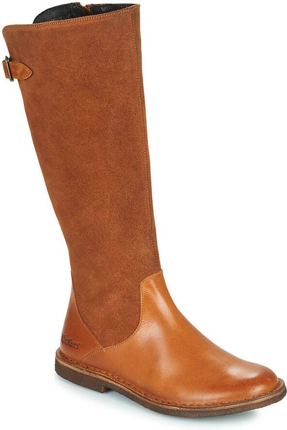 Kickers Kick Titanium Hoge Laarzen Brown Dames