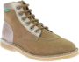 Kickers Comfortabele Leren Laarzen Kicklegend Brown Dames - Thumbnail 6