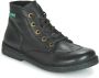 Kickers Legendiknew Lace-up Boots Zwart Dames - Thumbnail 2