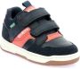 Kickers Jongens Sneaker Blauw Oranje BLAUW - Thumbnail 2