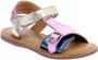 Kickers Diazz Leren Sandalen Multicolor Dames - Thumbnail 8