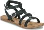 Kickers Kick Dazed Flat Sandals Zwart Dames - Thumbnail 2