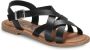 Kickers Comfort Leren Sandalen Black Dames - Thumbnail 2