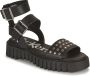 Kickers Kick Fan Sandals Zwart Dames - Thumbnail 2