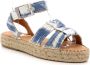 Kickers Comfort Sandalen Kick Parezi Pg Blue Dames - Thumbnail 2