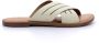 Kickers Stijlvolle Flip Flops voor Zonnige Dagen Beige Dames - Thumbnail 3