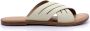 Kickers Stijlvolle Flip Flops voor Zonnige Dagen Beige Dames - Thumbnail 16