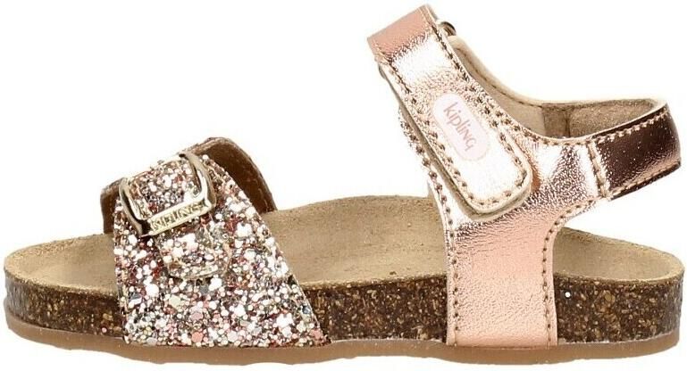 Kipling Marjorie 2 Sandalen goud Leer Dames - Foto 2