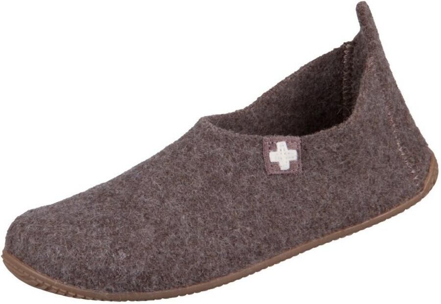 Living Kitzbühel Schweizer Kreuz No. 4249 Pantoffels grijs - Foto 2