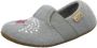 Living Kitzbühel Kid's Einhornzauber Elastik-Slipper Pantoffels grijs - Thumbnail 2