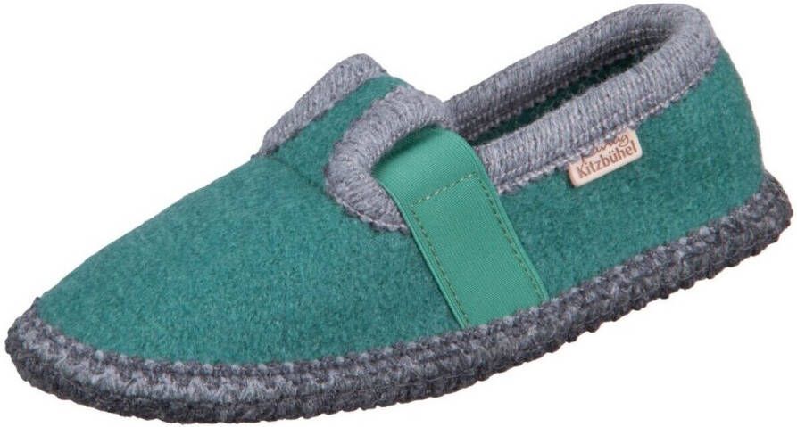 Living Kitzbühel T-Modell mit Häkelverzierung Pantoffels grijs