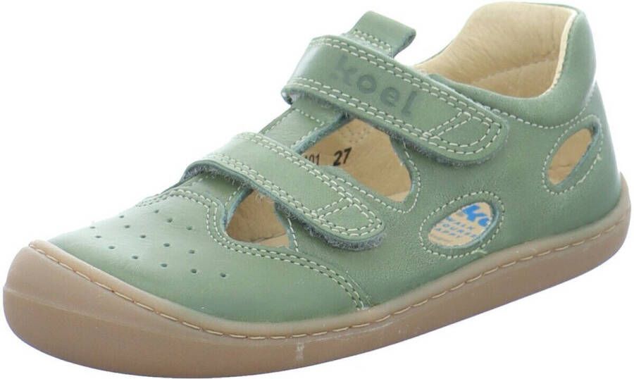 Koel Kid's Bep Barefootschoenen olijfgroen