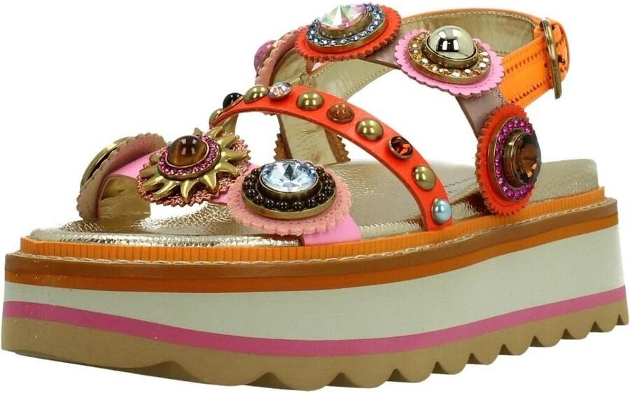 Kurt Geiger London Sandalen met sleehak Octavia Sling Platform - Foto 2