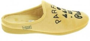La Maison De L'espadrille Pantoffels Humour Jaune