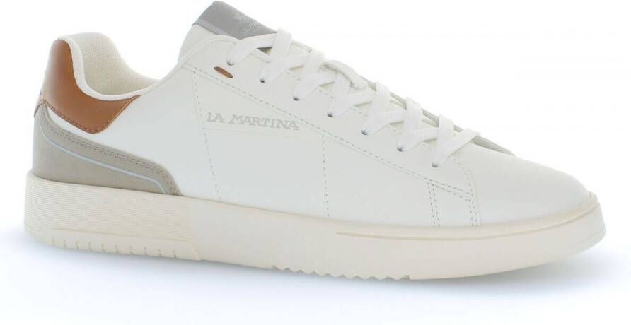 LA MARTINA Lage Sneakers 001.A00.BR CALF-BIANCO COGNAC