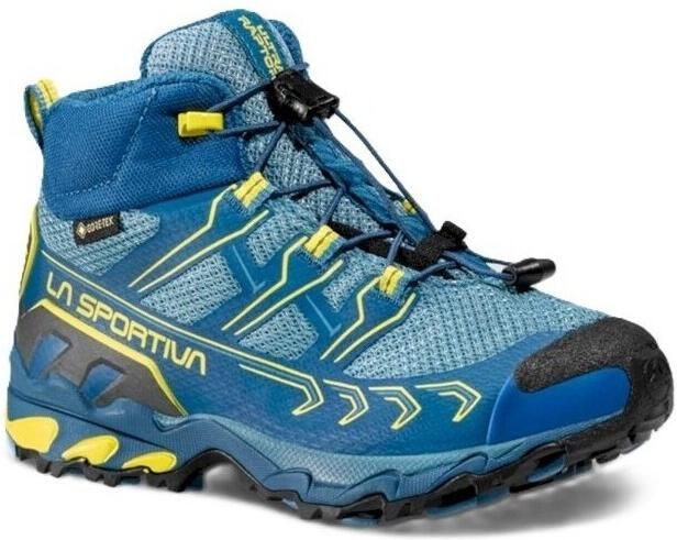 La sportiva Kid's Ultra Raptor II Mid GTX Wandelschoenen blauw turkoois